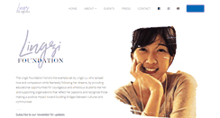 Desktop Screenshot of lingzifoundation.org